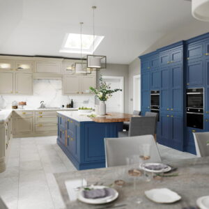 Belgravia Parisian Blue and Stone_Kitchen