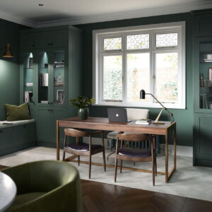 Clifden Heritage Green and Porcelain_Kitchen