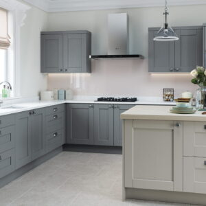 Kensington Light Grey and Dust Grey_Kitchen