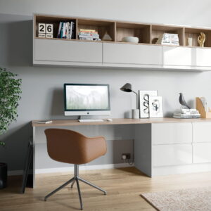 Strada Gloss Light Grey_Kitchen