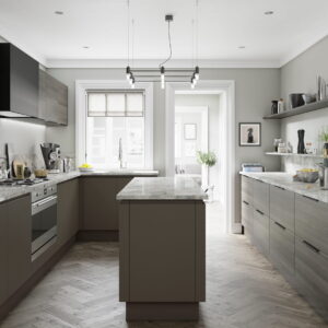 Strada Matte Lava and Tavola Carbon_Kitchen