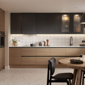 Tavola Parched Oak and Zola Matte Graphite_Kitchen