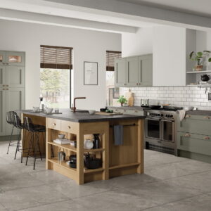 Wakefield Cardamom and Light Oak_Kitchen