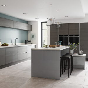 Zola Gloss Dust Grey and Tavola Carbon_Kitchen