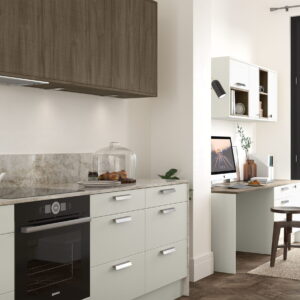 Zola Soft-Matte Graphite and Light Grey_Kitchen
